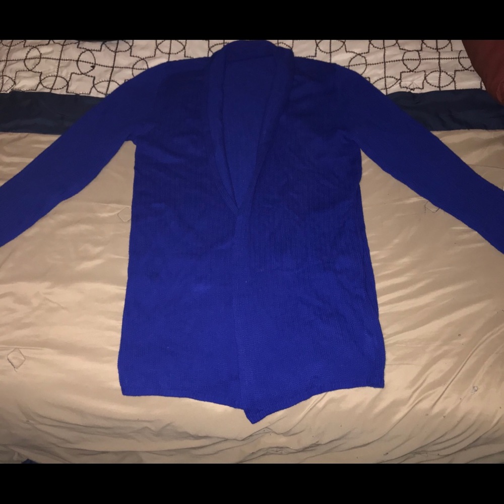 Blue Cardigan